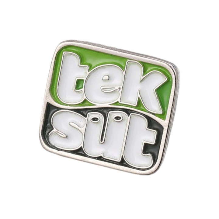 Özel Tasarım Mineli Metal Logo Promosyon Yaka Rozeti